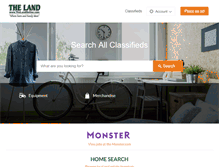 Tablet Screenshot of marketplace.thelandonline.com